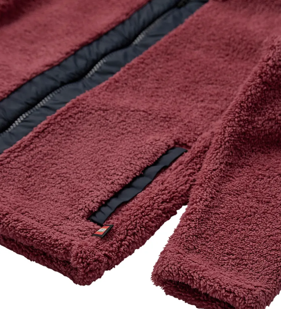 Fleece*LEGO® Wear Fleccejakke - Teddy - LWSaku 206 - Mørk Rosa