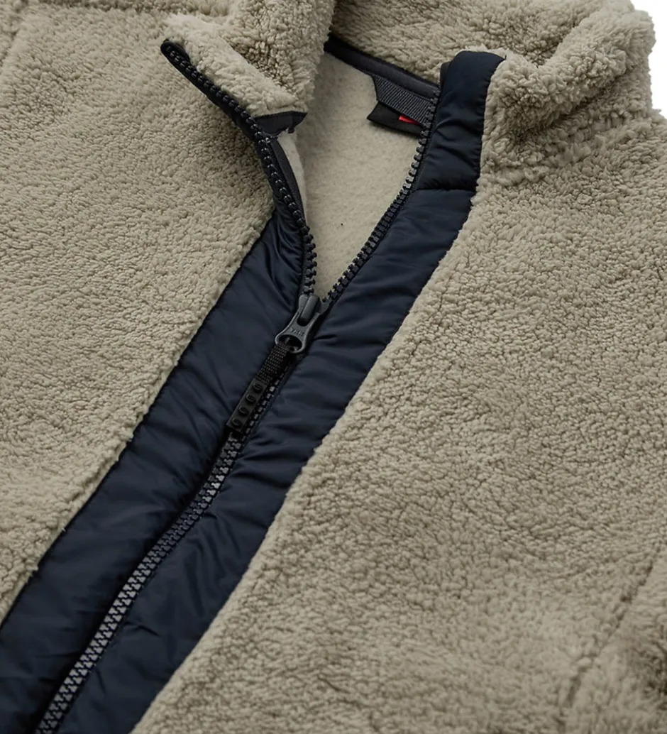 Fleece*LEGO® Wear Fleecejakke - Teddy - LWSaku 206 - Beige