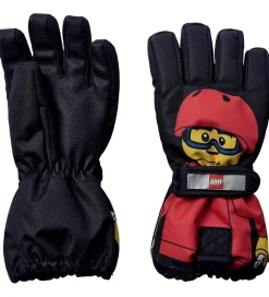 Handsker Og Luffer*LEGO® Wear Handsker - LWAgan 811 - Sort/Rød
