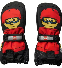 Handsker Og Luffer*LEGO® Wear Luffer - LWAgan 812 - Sort/Rød