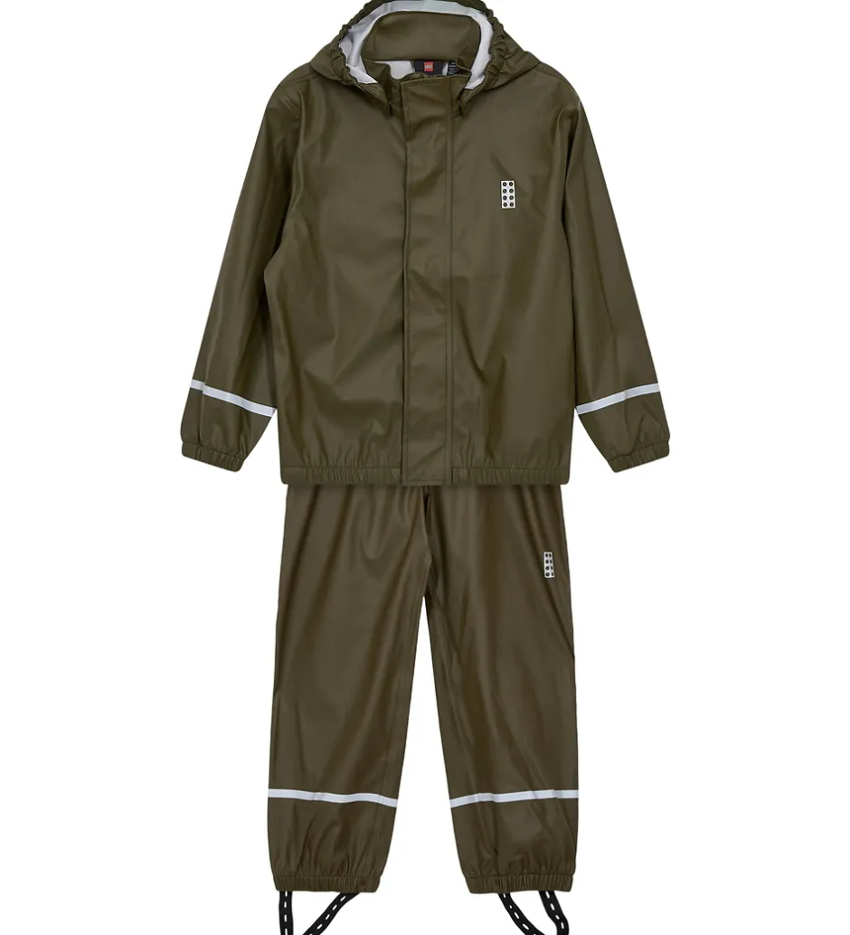 Børn LEGO® Wear Regntøj - PU - LWJori 200 - Dark Khaki