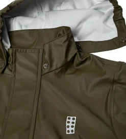 Børn LEGO® Wear Regntøj - PU - LWJori 200 - Dark Khaki