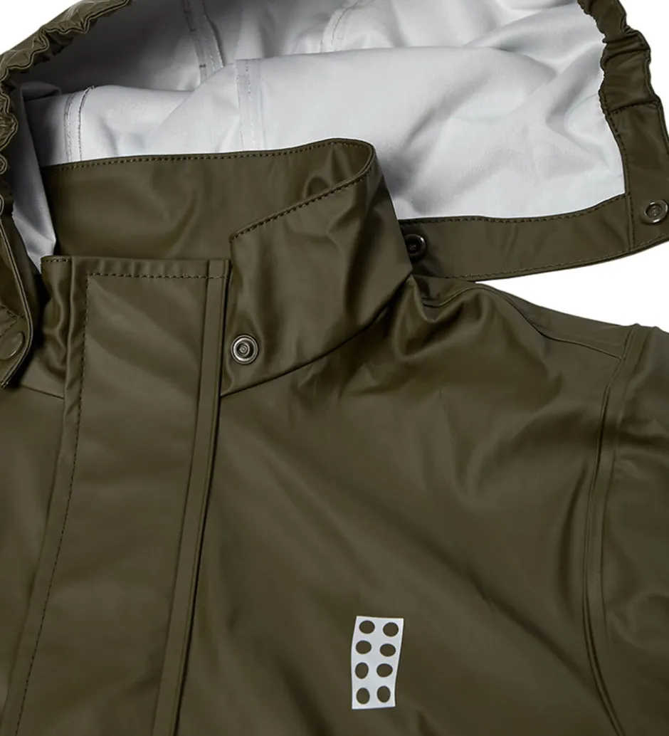 Børn LEGO® Wear Regntøj - PU - LWJori 200 - Dark Khaki