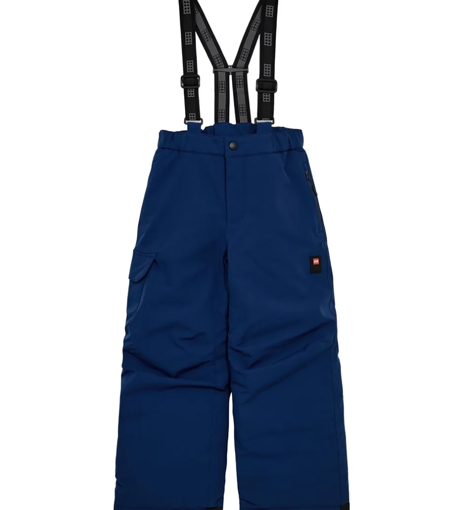Børn LEGO® Wear Skibukser m. Seler - LWPayton 701 - Blå