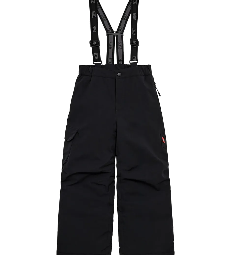 Skibukser|Skibukser*LEGO® Wear Skibukser m. Seler - LWPayton 701 - Sort