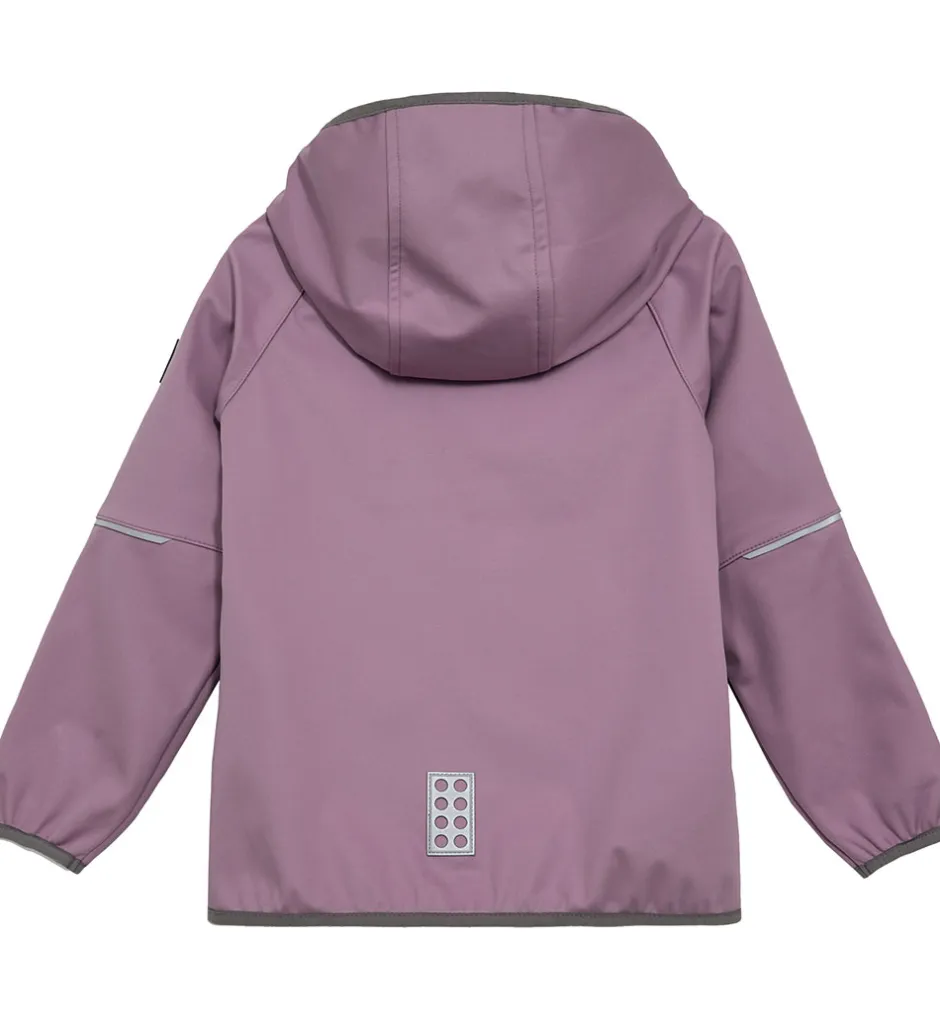 Børn LEGO® Wear Softshelljakke - LWSefrit 200 - Light Purple