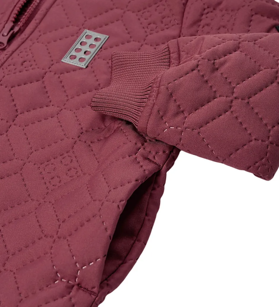 Børn LEGO® Wear Termotøj m. Fleece - Quiltet - LWSaku 612 - Mørk Rosa