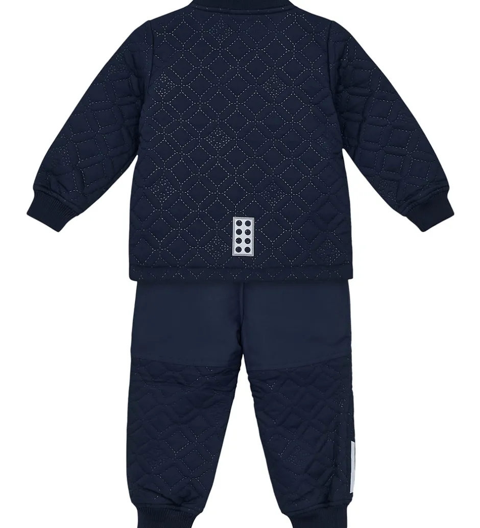 Termotøj*LEGO® Wear Termotøj m. Fleece - Quiltet - LWSaku 612 - Navy