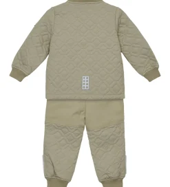 Børn LEGO® Wear Termotøj m. Fleece - Quiltet - LWSaku 612 - Grøn