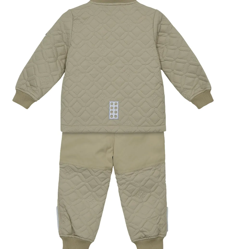 Børn LEGO® Wear Termotøj m. Fleece - Quiltet - LWSaku 612 - Grøn