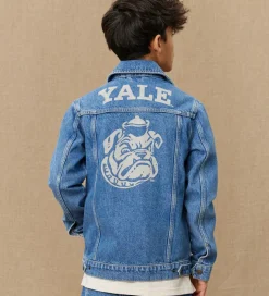 Børn Les Deux Denimjakke - Rally Yale - Medium Indigo Wash