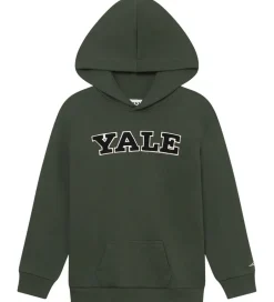 Børn Les Deux Hættetrøje - Yale - Grøn/Sort