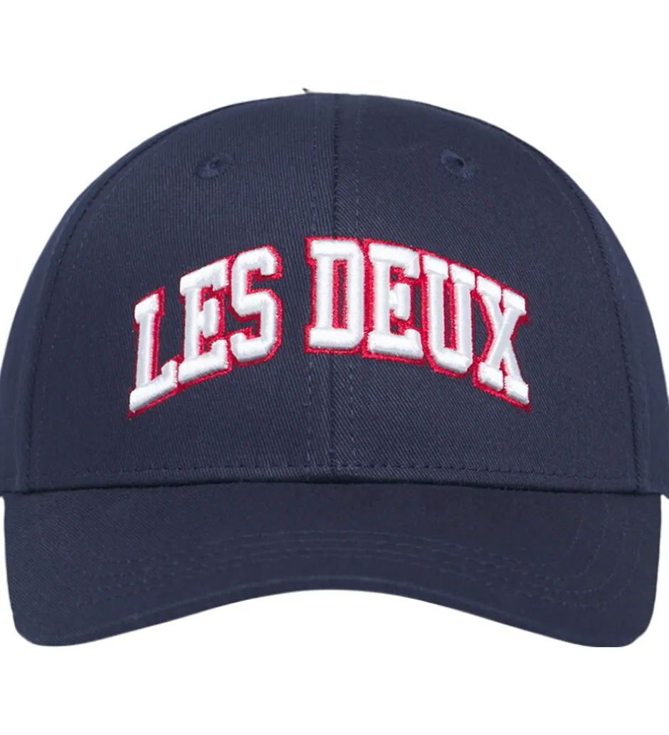 Børn Les Deux Kasket - Aidan Baseball - Dark Navy