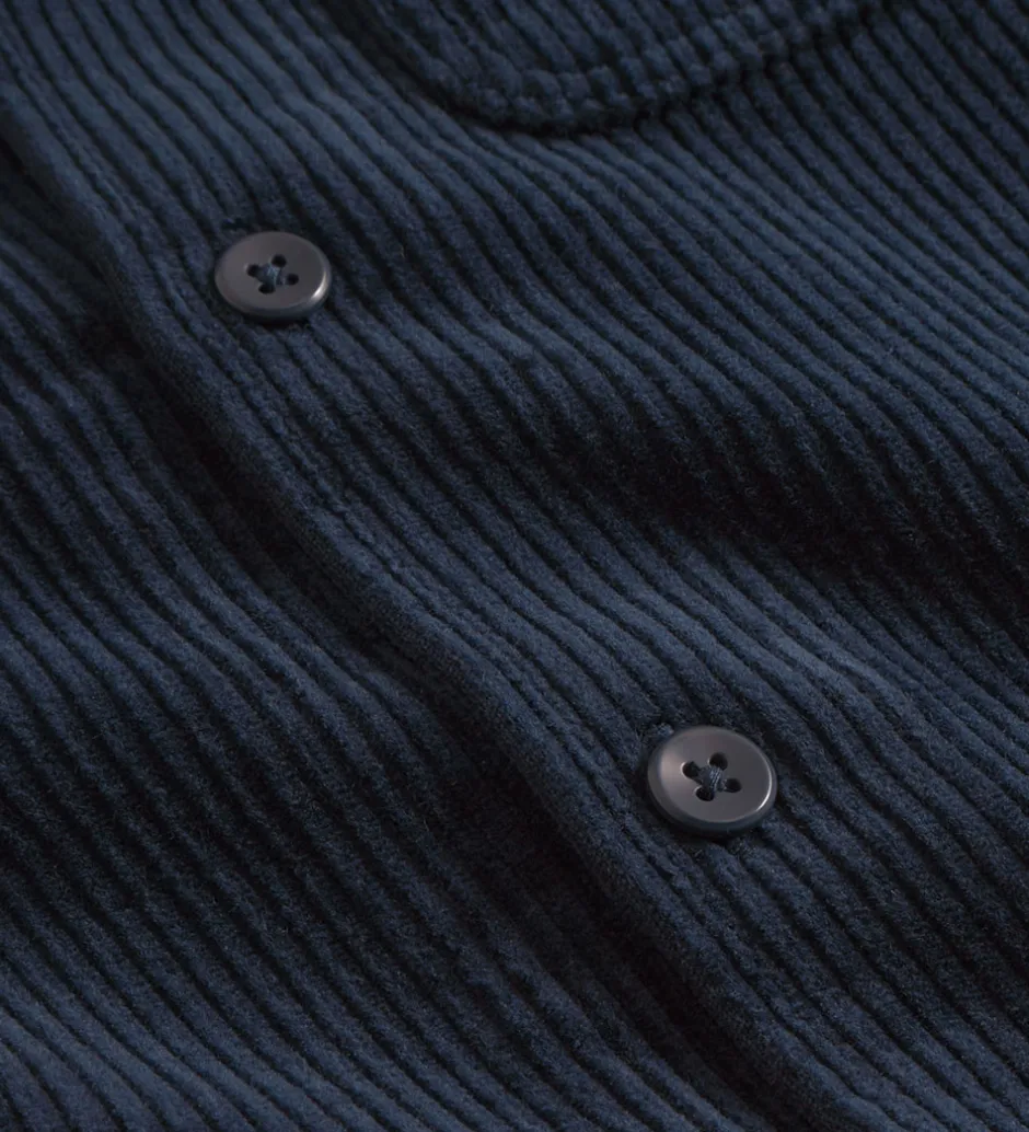 Børn Les Deux Skjorte - Fløjl - Kody - Dark Navy