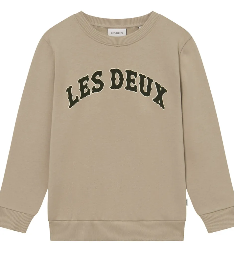 Sweatshirts*Les Deux Sweatshirt - Brady Western - Dark Sand