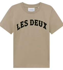 T-Shirts*Les Deux T-shirt - Brady Western - Dark Sand