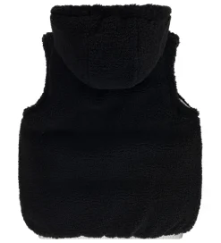Børn Levis Dynevest m. Fleece - Vendbar - Sølv/Sort