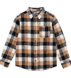 Børn Levis Skjorte - Buffalo Check - Jet Black