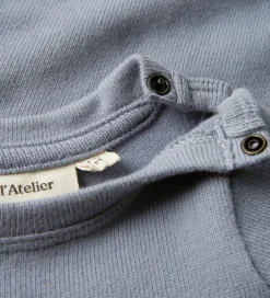 Børn Lil Atelier Lil' Atelier Body l/æ - Strik - NbmThoro - Tradewinds