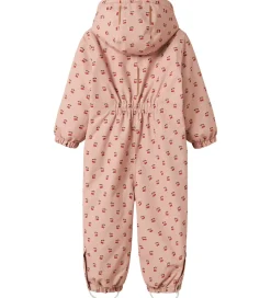 Flyverdragter*Lil Atelier Lil' Atelier Flyverdragt - NmfLasnow10 - AOP - Misty Rose/Cherry