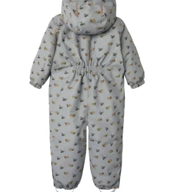Flyverdragter*Lil Atelier Lil' Atelier Flyverdragt - NmmLasnow10 - Ultimate Grey/Airplanes