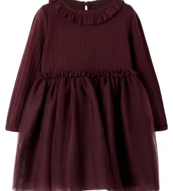 Børn Lil Atelier Lil' Atelier Kjole - NmfSolange - Catawba Grape
