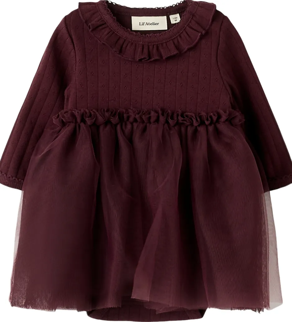 Bodyer*Lil Atelier Lil' Atelier Kjolebody L/Æ