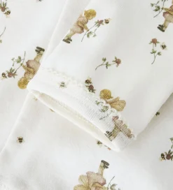Børn Lil Atelier Lil' Atelier Leggings - NmfLayo - Coconut Milk