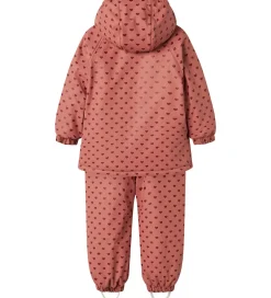 Børn Lil Atelier Lil' Atelier Regntøj m. Seler/Vattering - PU - NmfLadry10 - With