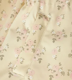 Sommerjakker*Lil Atelier Lil' Atelier Sommerjakke - NmfGerda - Bleached Sand m. Blomster