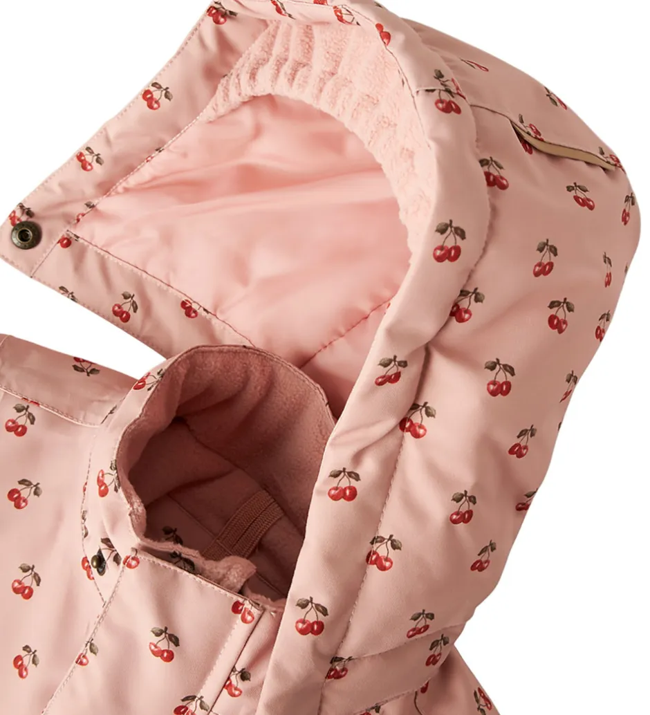 Børn Lil Atelier Lil' Atelier Vinterjakke - NmfLasnow10 - Misty Rose/Cherry