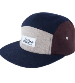 Kasketter*Lil' Boo Copenhagen Lil'Boo Copenhagen Kasket - Uld/Polyester - Brun/Navy