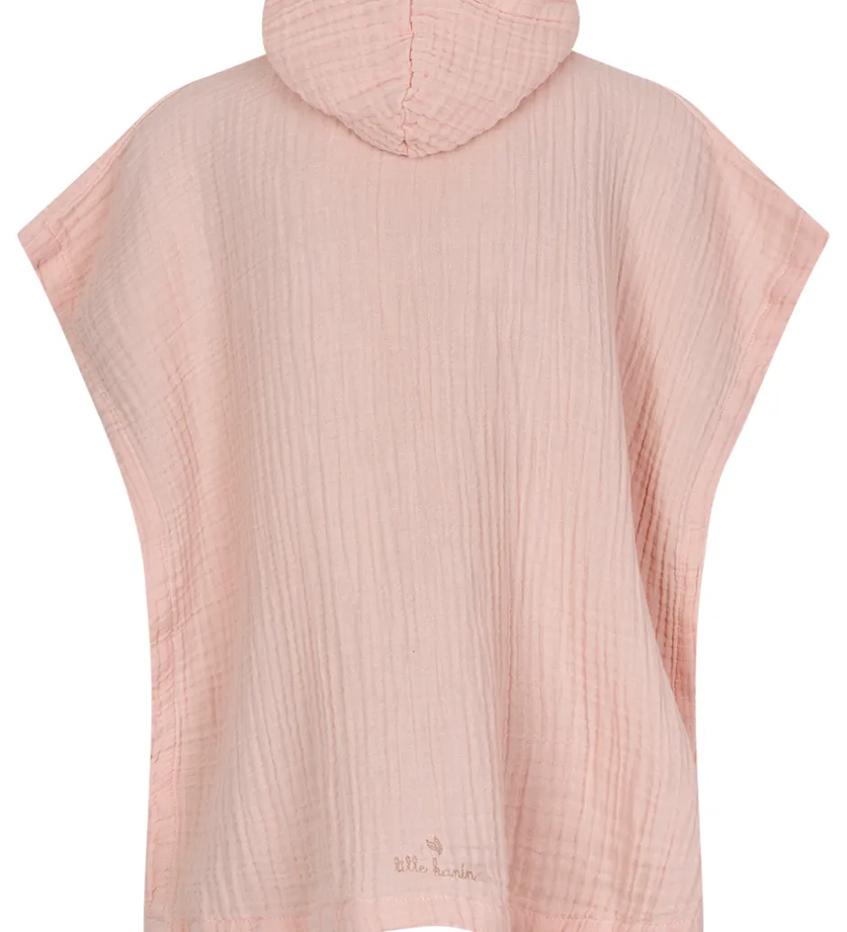 Babyhåndklæde- Og Poncho|Håndklæder*Lille Kanin Badeponcho - Rose Smoke