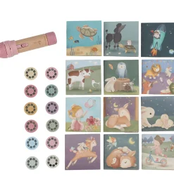 Lommelygter*Little Dutch Historie Projektorlommelygte - Pink