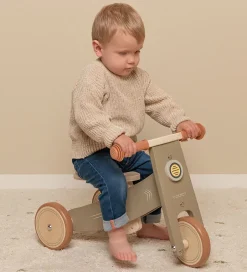 Motorisk Legetøj|Løbecykler*Little Dutch Løbecykel - Træ - Olive