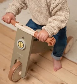 Motorisk Legetøj|Løbecykler*Little Dutch Løbecykel - Træ - Olive