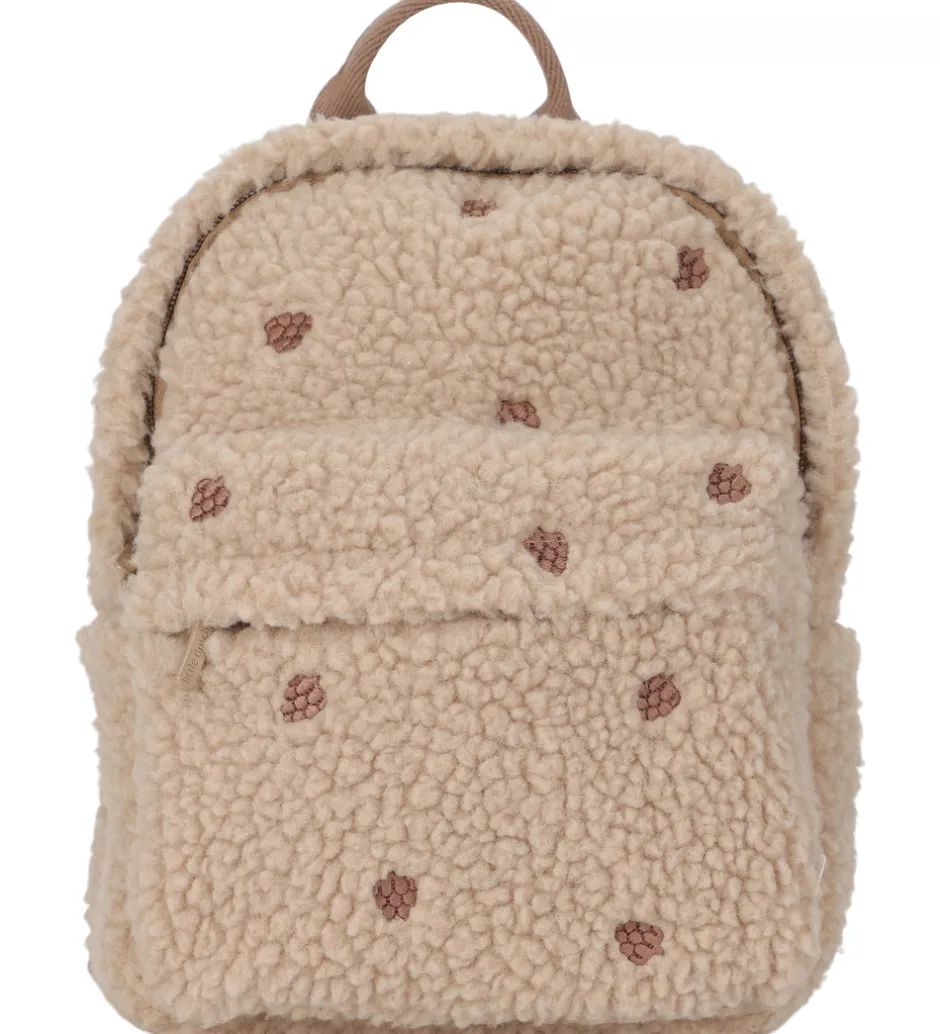 Rygsække*Little Dutch Rygsæk - Teddy Forest Friends - Beige