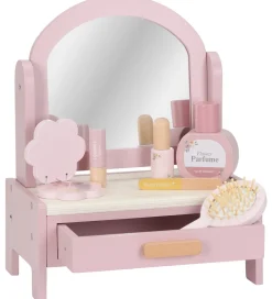 Trælegetøj|Rolleleg*Little Dutch Sminkebord - Træ - Pink