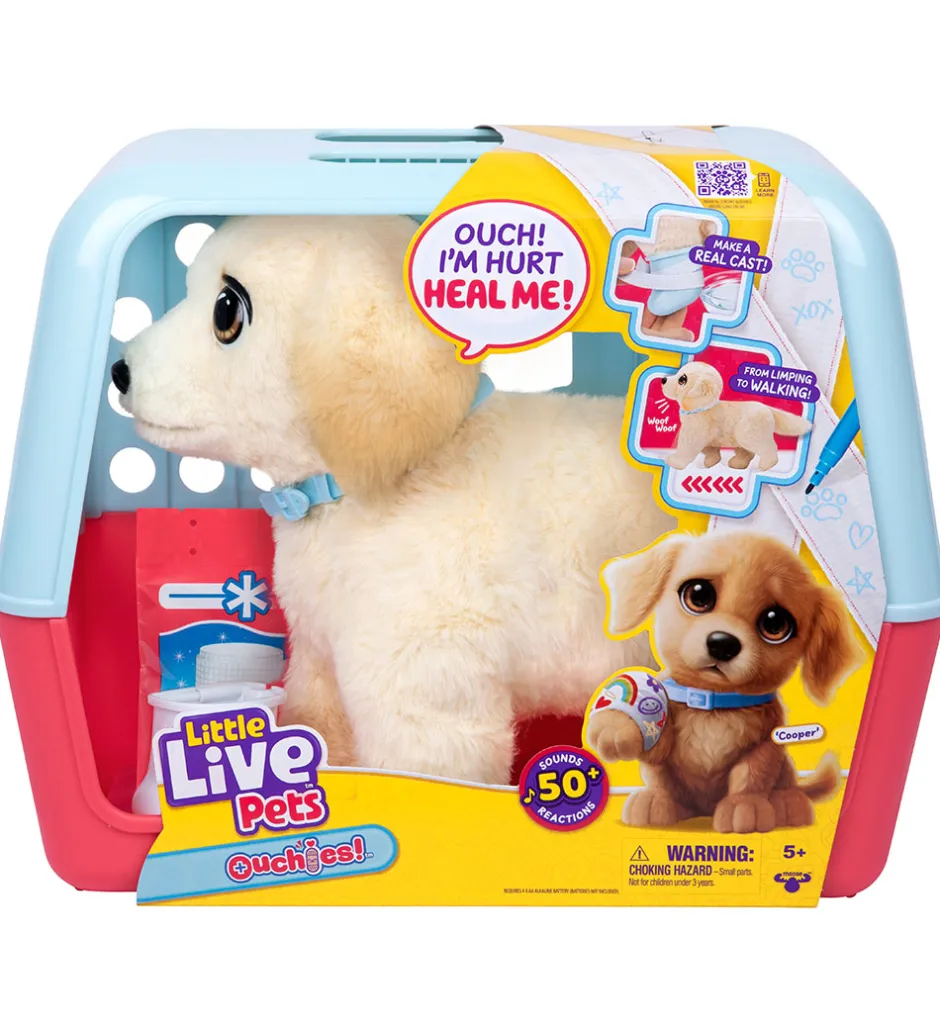 Figurer*Little Live Pets Interaktiv Bamse - Ouchies - Cooper