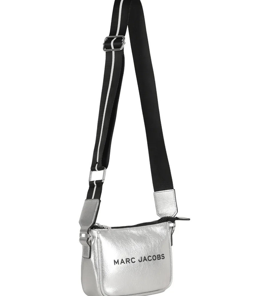 Skuldertasker*Marc Jacobs Little Skuldertaske - Sølv m. Sort
