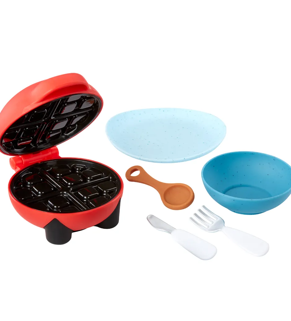 Rolleleg|Legemad*Little Tikes Legemad - Creative Chefs - 18 Dele - Vaffelsæt
