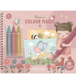 Little Dutch Litttle Dutch Malebog - Rosa