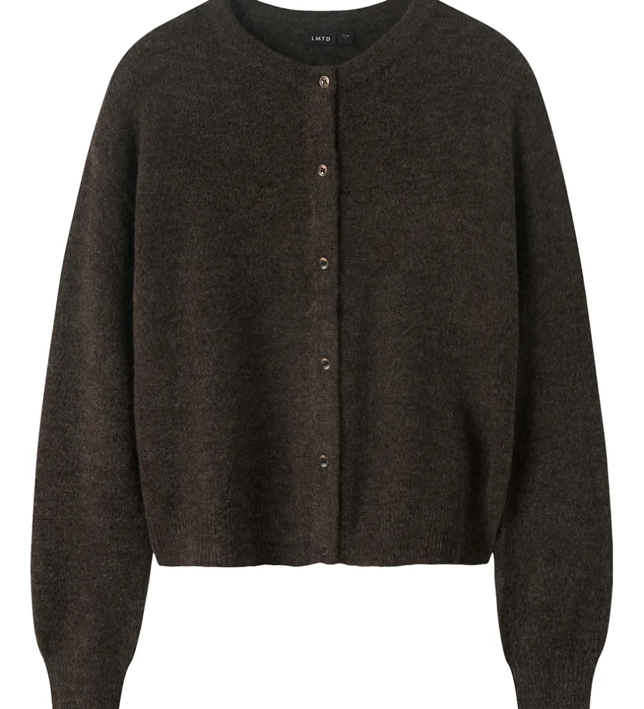 Børn LMTD Cardigan - Strik - Noos - NlfLodet - Chocolate Brown
