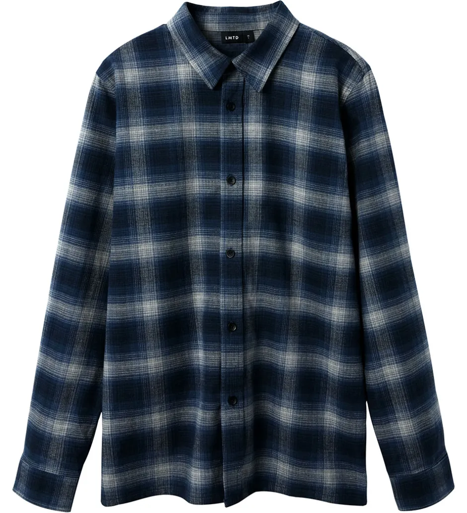 Skjorter*LMTD Skjorte - NlnJung - Pageant Blue