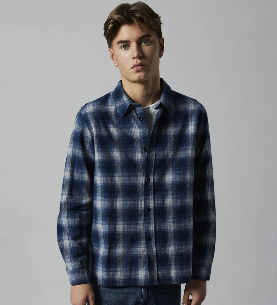 Skjorter*LMTD Skjorte - NlnJung - Pageant Blue