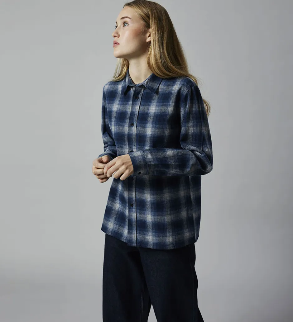 Skjorter*LMTD Skjorte - NlnJung - Pageant Blue