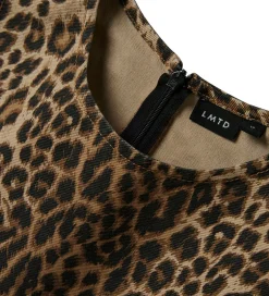 Toppe*LMTD Top - NlfLeo - Silver Mink/Leopard