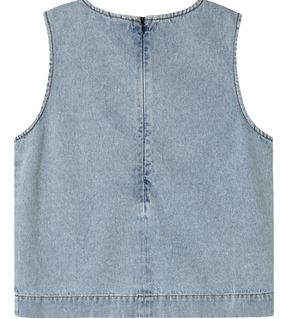 Toppe*LMTD Top - NlfNamel - Medium Blue Denim