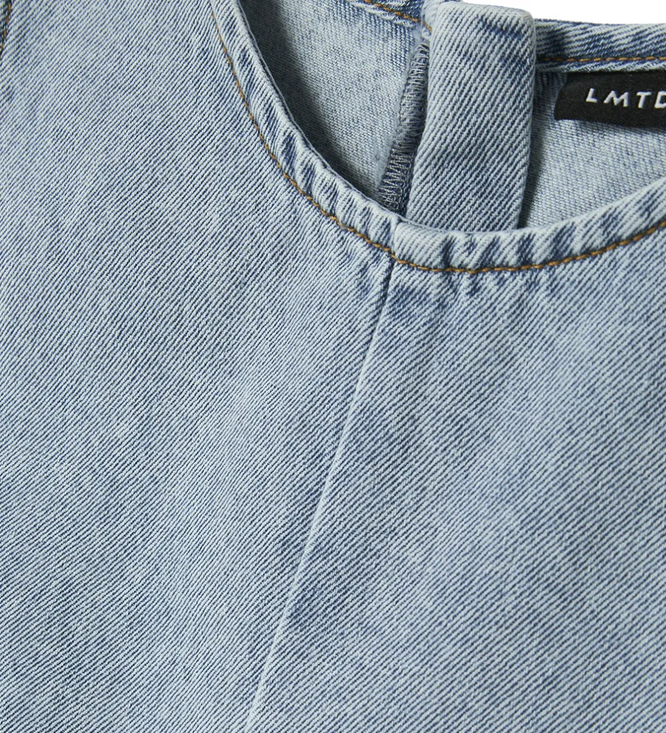 Toppe*LMTD Top - NlfNamel - Medium Blue Denim
