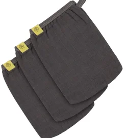Vaskeklude*Lässig Vaskehandske - 3-pak - Anthracite